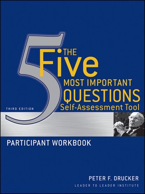 The Five Most Important Questions Self Assessment Tool By